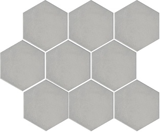 Керамическая плитка Kerama Marazzi Тюрен SG1003N Серый полотно (из 9 частей) 37х31