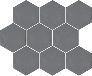 Керамическая плитка Kerama Marazzi Тюрен SG1002N Серый Темный полотно (из 9 частей) 37х31