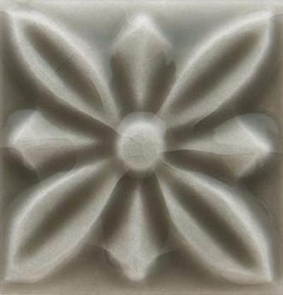 

Керамическая плитка Adex Studio ADST4056 Taco Relieve Flor № 1 Eucalyptus вставка 3x3