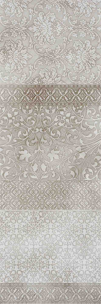 

Керамическая плитка Serra Incanto 572 Decor Grey декор 30x90