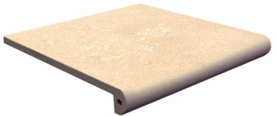 

Ступень Exagres Stone Peldano Cream фронтальная 33x33х4