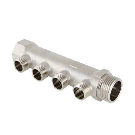 

Коллектор Valtec с наружной резьбой 3/4" x 1/2" на 4 отвода