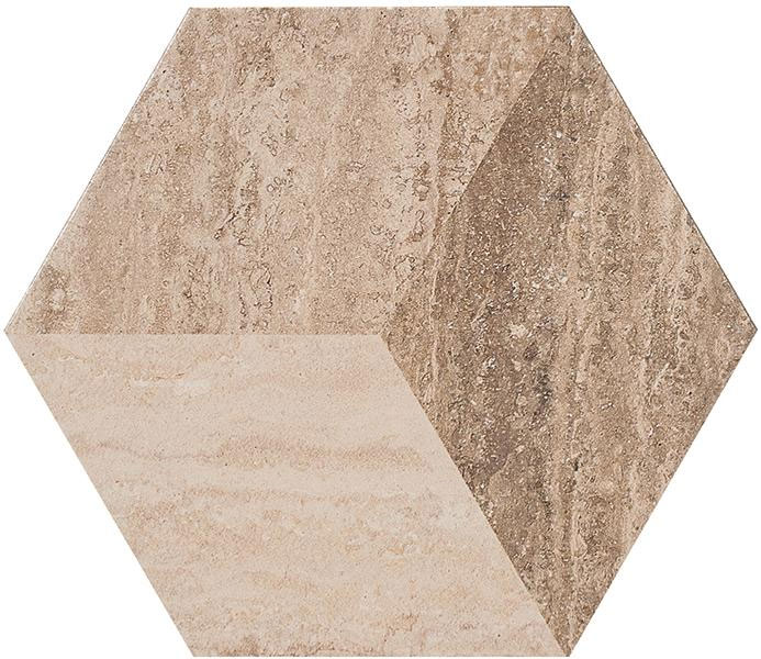 

Керамогранит Marazzi Italy Allmarble MMMQ Travertino Decoro 21x18,2