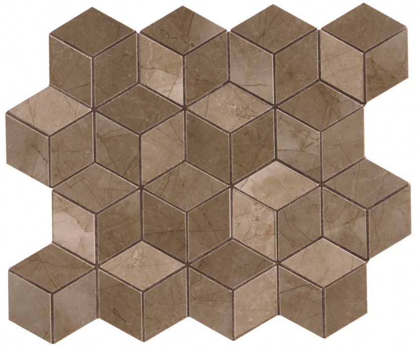 

Керамическая плитка Marca Corona Delux Bronze Tessere Rombi мозаика 26x28