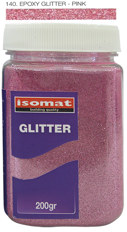 

Затирка Isomat Glitter 140 Розовый 200г