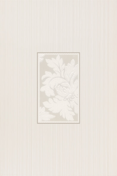 

Керамическая плитка Domino Dec. Rosemary 2 Cream Декор 33,3x50