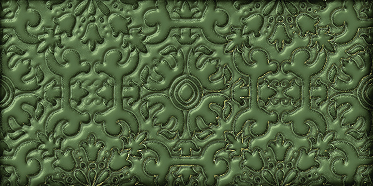 

Керамическая плитка Bestile Dante Decor Green настенная 12х24