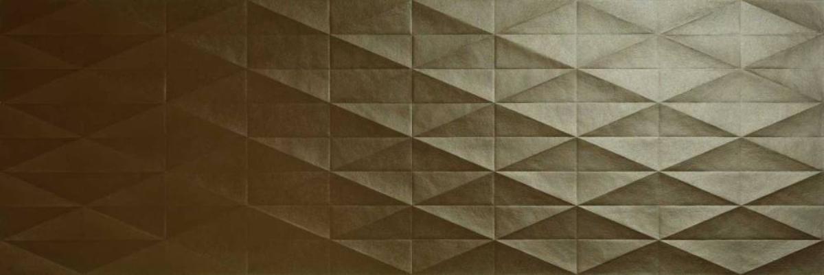 

Керамическая плитка Marazzi Italy Eclettica M1AE Bronze Struttura Diamond 3D Настенная 40x120