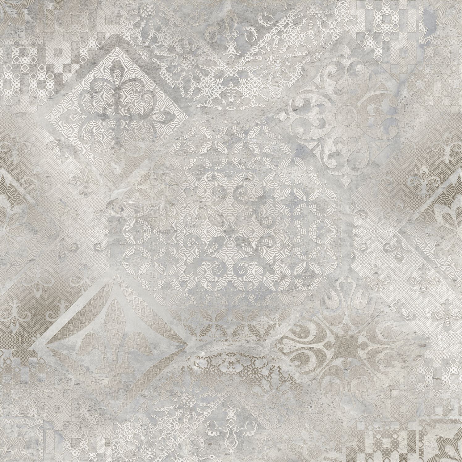 

Керамогранит Absolut Keramika Ellesmere Decor (Mix без подбора) Lapp 60x60