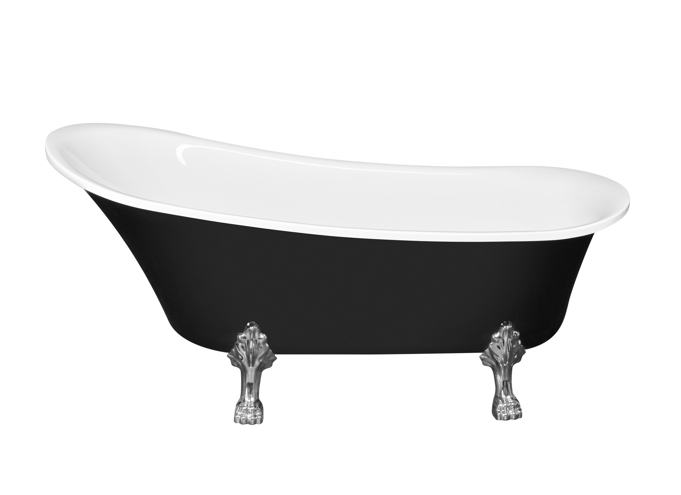 

Акриловая ванна NT Bathroom Black Addax 1760x710 NT15