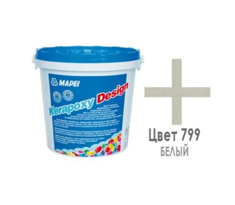 

Затирка Mapei Kerapoxy Design N.799 белый 3 кг