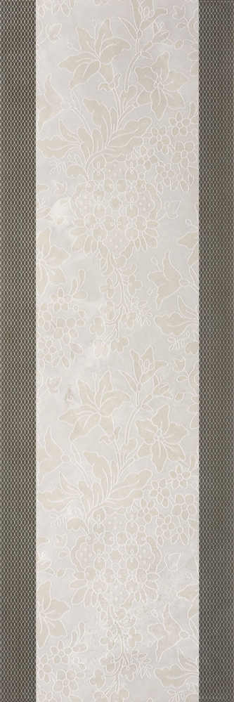 

Керамическая плитка Serra Incanto 572 Floral White декор 30x90