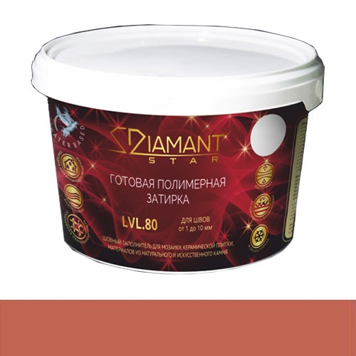 

Затирка Диамант полимерная Diamant Star 812 античная бронза (2 кг)