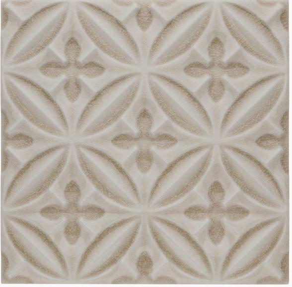 

Керамическая плитка Adex Ocean ADOC4003 Relieve Caspian Sand Dollar декор 15x15