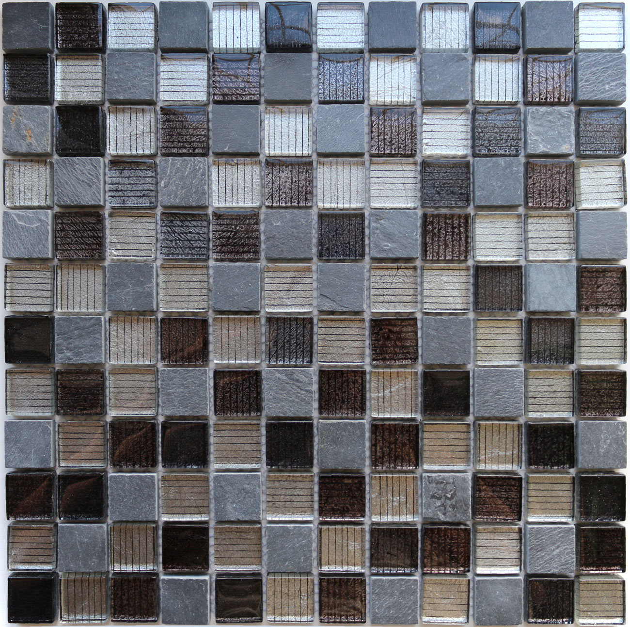 

Мозаика Caramelle Mosaic Naturelle Alcantara nero (2,3x2,3) 29,8x29,8