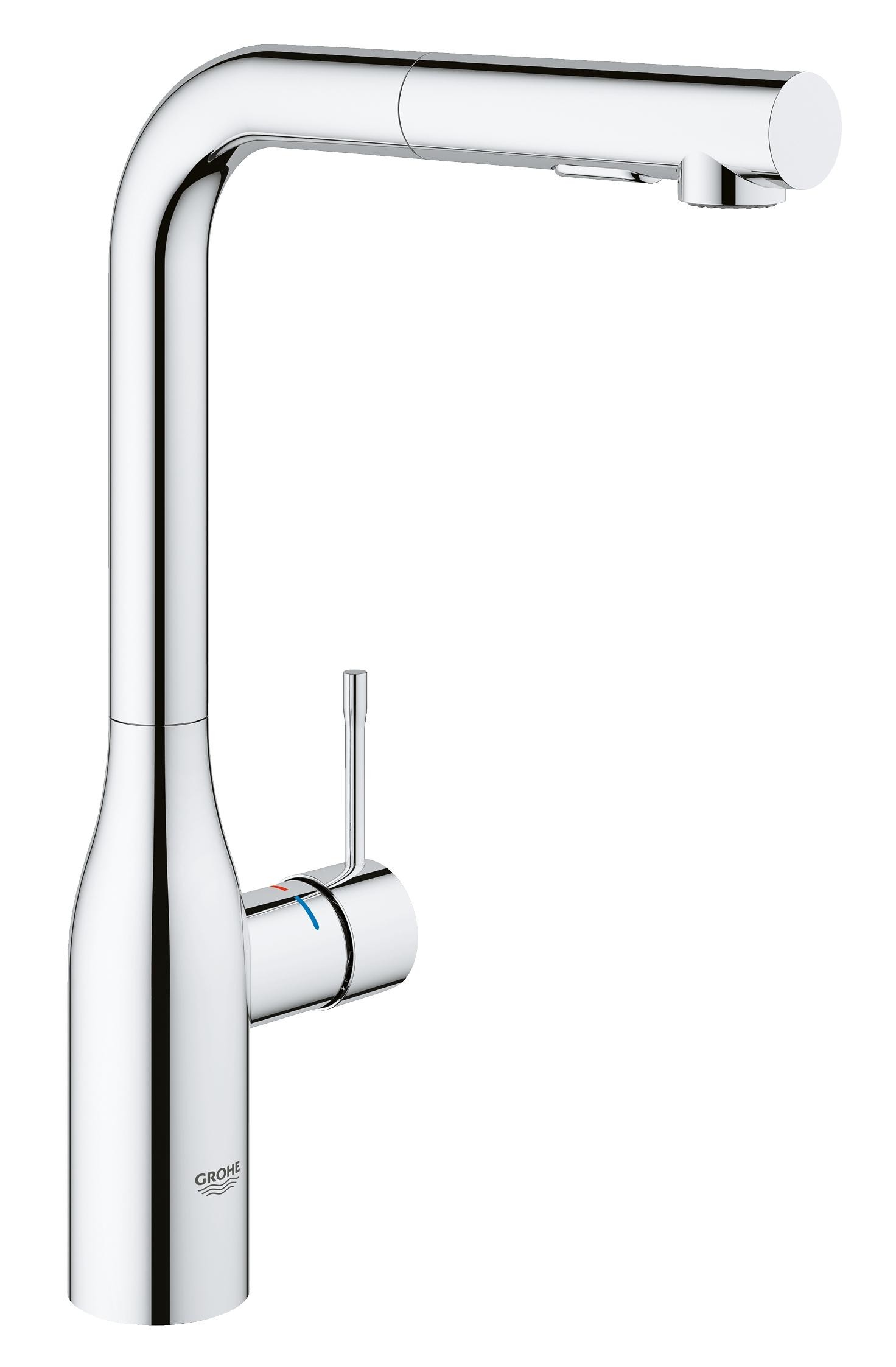 

Смеситель для кухни Grohe Essence+ с высоким изливом и выдвижной лейкой 30270000