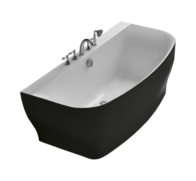 

Акриловая ванна BelBagno 1650x780x590 BB74-NERO