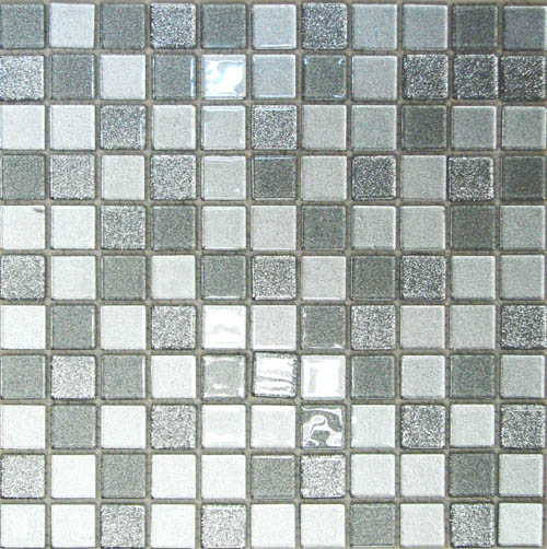 

Стеклянная Мозаика Bonaparte Shine Silver (4x25x25) 30x30