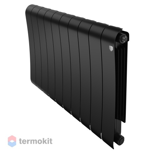 Радиатор Royal Thermo Infinity Noir Sable 500 x10 \ 10 секций \ биметаллический с боковым подключением