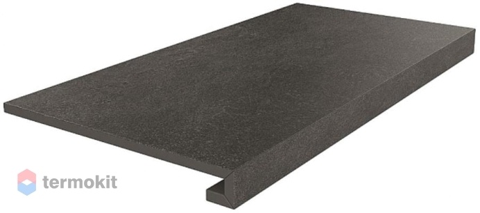 Ступень Kerama Marazzi Про Стоун DD600700R/GCF клееная черный 33х60х11