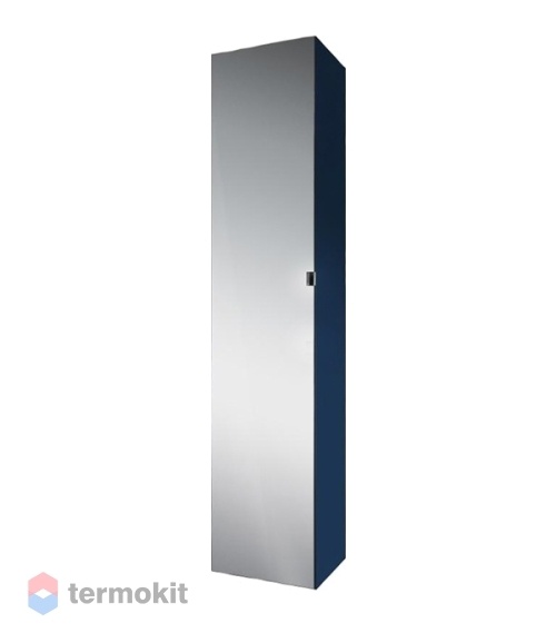 Шкаф-колонна с зеркальным фасадом AM.PM Spirit 2.0 подвесной M70ACHML0356DM левый глубокий синий