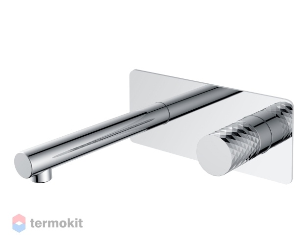 Встраиваемый смеситель для раковины Boheme Stick chrome diamond chrome 125-CRCR