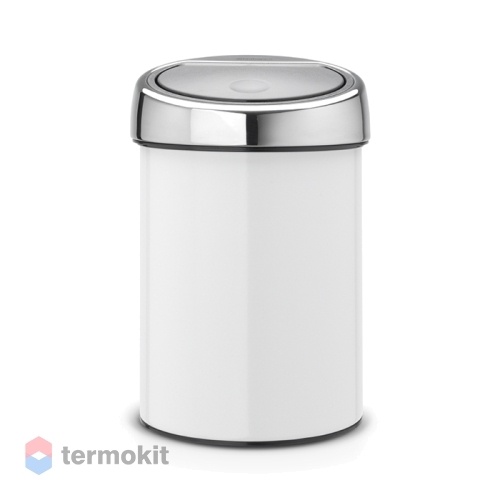 Мусорный бак Brabantia Brabantia Touch Bin 3л Белый 364488