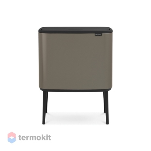 Мусорный бак Brabantia Touch Bin Bo 36 л платиновый 315787