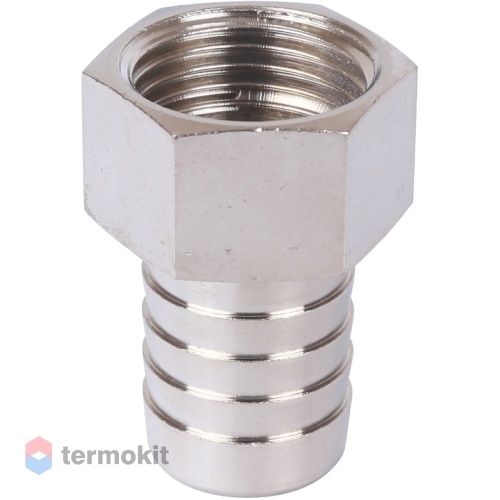 STOUT Штуцер ВР 1/2"x18 никелированный