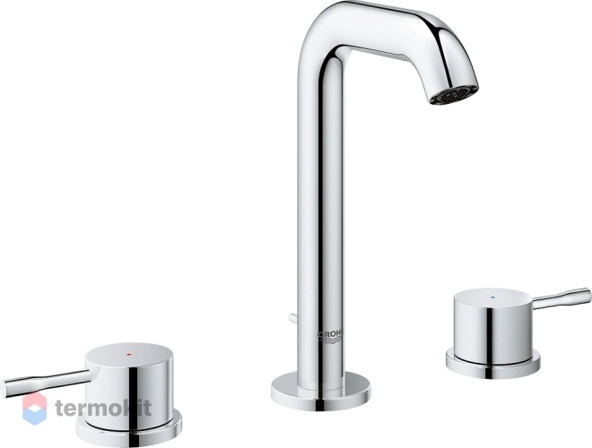 Смеситель для раковины GROHE Essence New на 3 отверстия хром 20296001