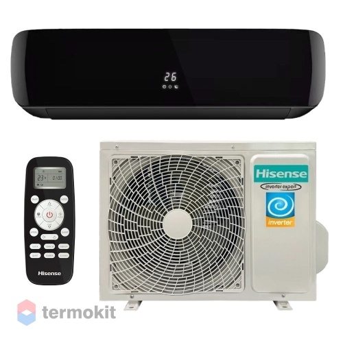 Сплит-система Hisense AS-13UW4RVETG01(B) серии Black Crystal Super DC Inverrter