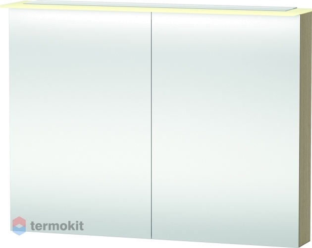 Зеркальный шкаф Duravit X-Large 100 с подсветкой Средиземноморский дуб XL759507171