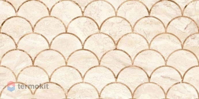 Керамическая плитка Cube Ceramica Prado Scale Beige настенная 30x60