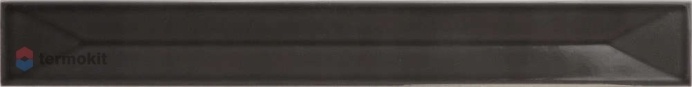 Керамическая плитка Equipe Vitral Axis Black настенная 5x40
