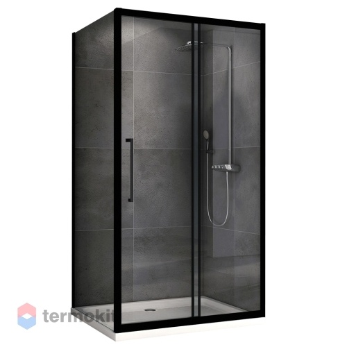 Душевой уголок ABBER Schwarzer Diamant 1950x1700x1000 черный AG30170BH-S100B