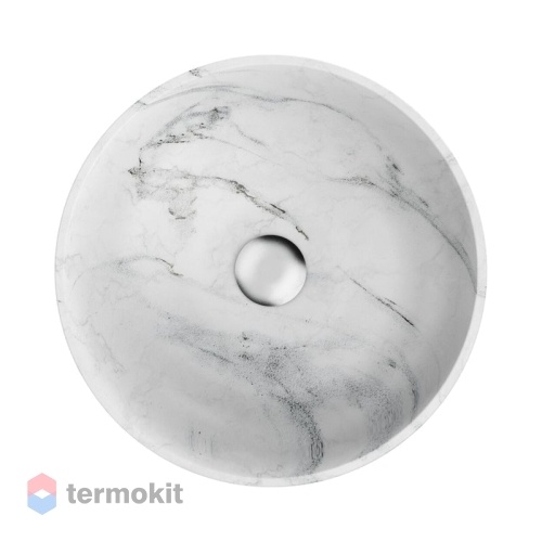 Раковина накладная Omoikiri Hitomi-WH Marble 41 4972078