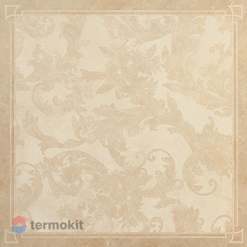 Керамогранит Versace Marble Beige 240074 Dec. Cass. Foglia декор 58,5x58,5