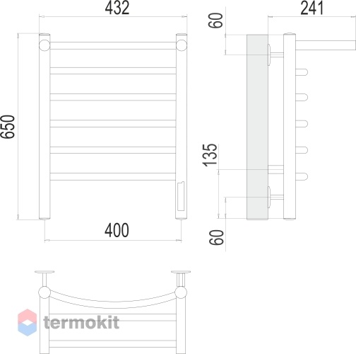 Терминус классик п6 с полкой