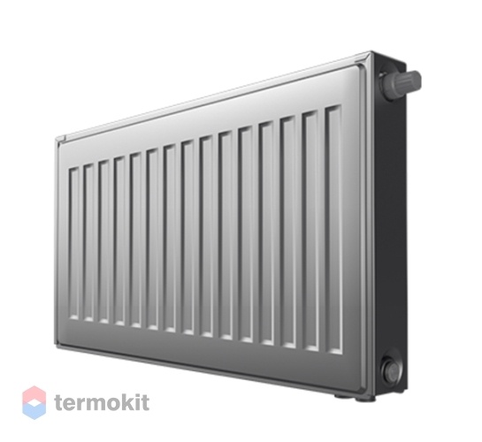 Радиатор Royal Thermo Ventil Compact VC11-300-2600 300x2600 стальной панельный Silver Satin с нижним подключением