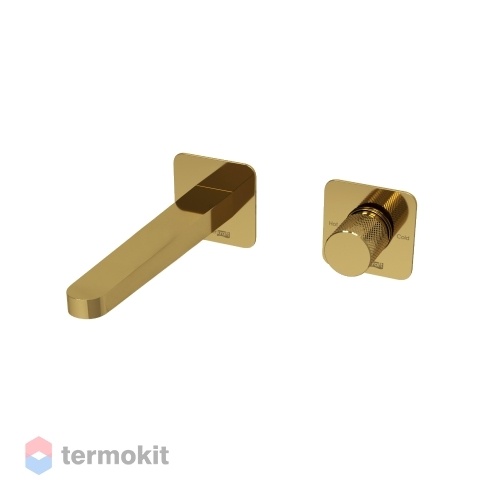 Встраиваемый смеситель для раковины WasserKRAFT Ems золото A7651.305