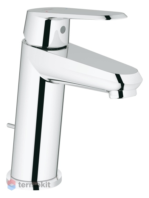 Смеситель для раковины Grohe Eurodisc Cosmopolitan с донным клапаном, уменьшенный 23049002