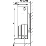 Стальные панельные радиаторы с боковым подключением Rommer Compact тип 33 высота 200
