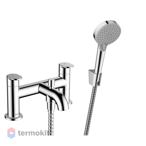 Смеситель на борт ванны Hansgrohe Vernis хром 71461000