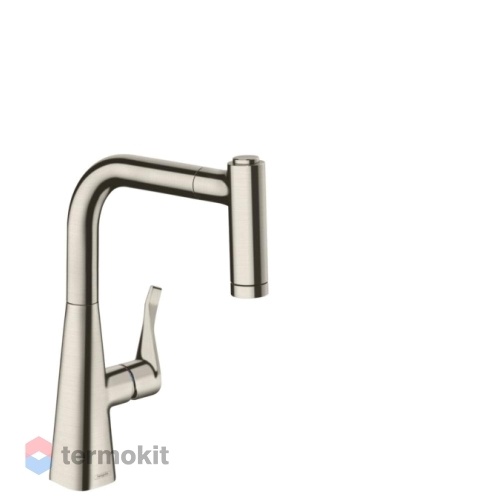 Смеситель для кухни Hansgrohe Metris сталь 14834800