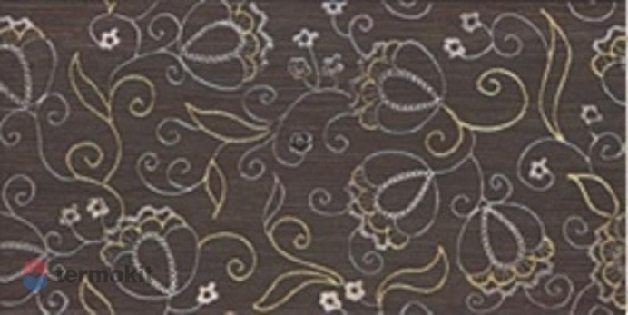 Керамическая плитка Lb-Ceramics Наоми коричневый Декор 19,8x39,8