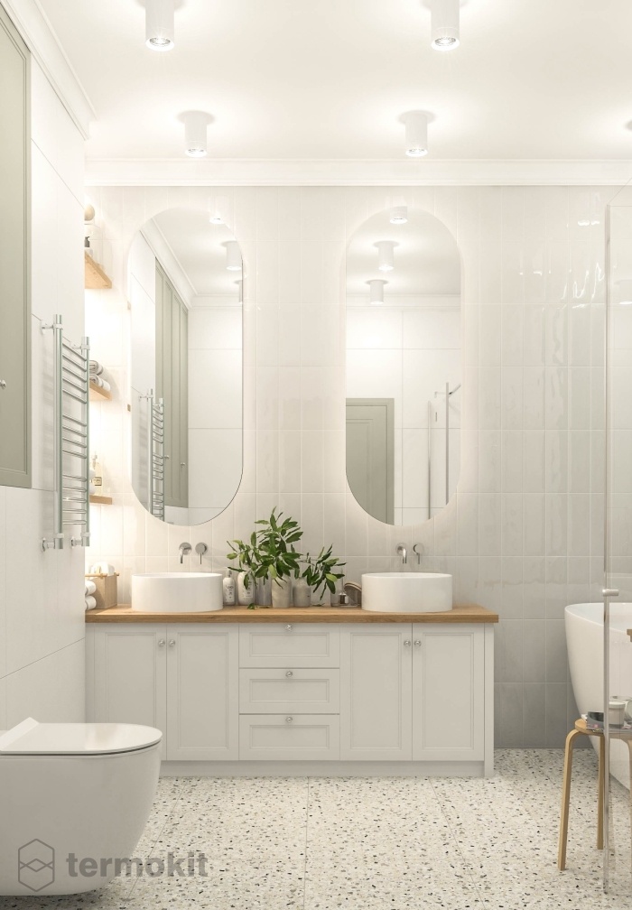 Estima. Ванная комната в классическом стиле — фото дизайна интерьера