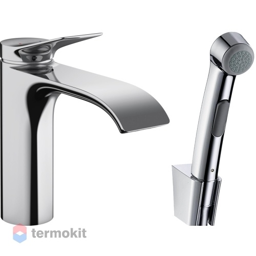 Смеситель для раковины Hansgrohe Vivenis с гигиеническим душем 75210000