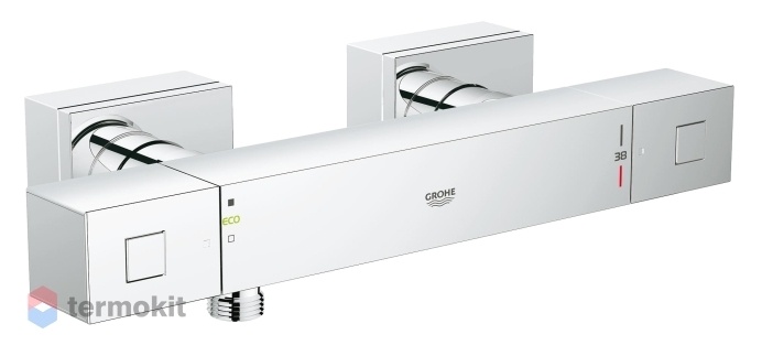 Смеситель для душа Grohe Grohtherm Cube 34488000 двухрычажный с термостатом