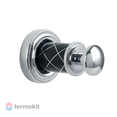 Крючок Boheme Murano CHROME черное 10906-B-CR