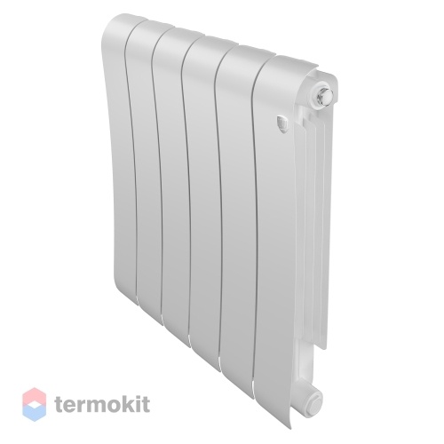 Радиатор Royal Thermo Infinity Bianco Traffico 500 x06 \ 06 секций \ биметаллический с боковым подключением